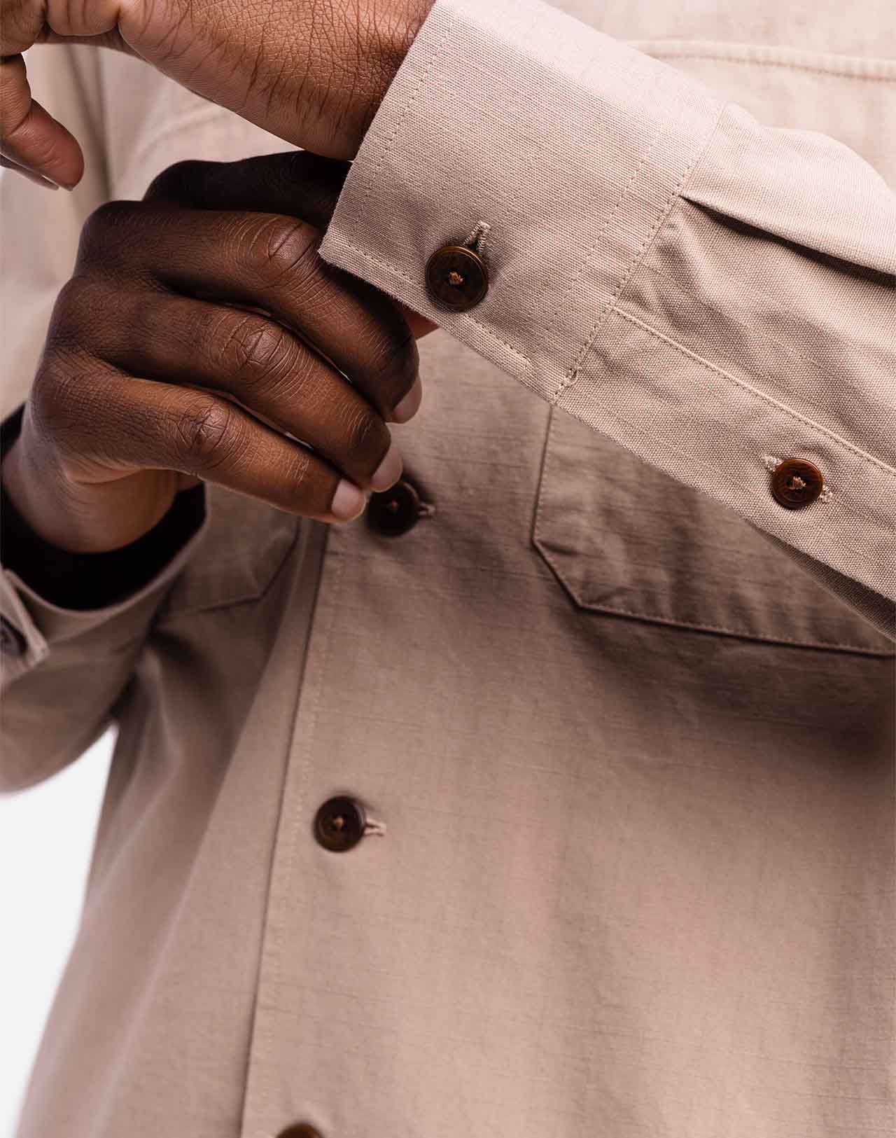 Chemise Decré Nelder beige