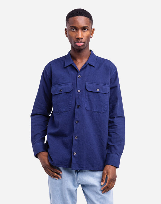 Chemise Decré Skome bleu outremer