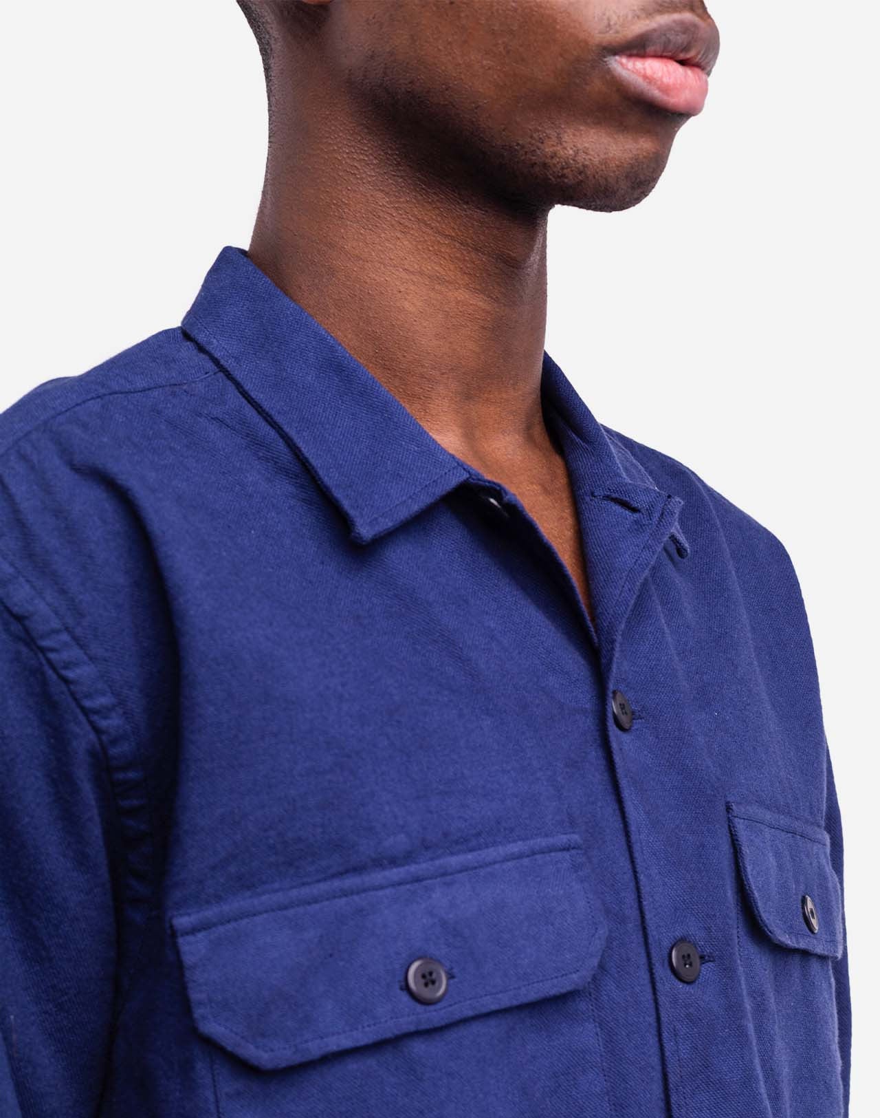 Chemise Decré Skome bleu outremer