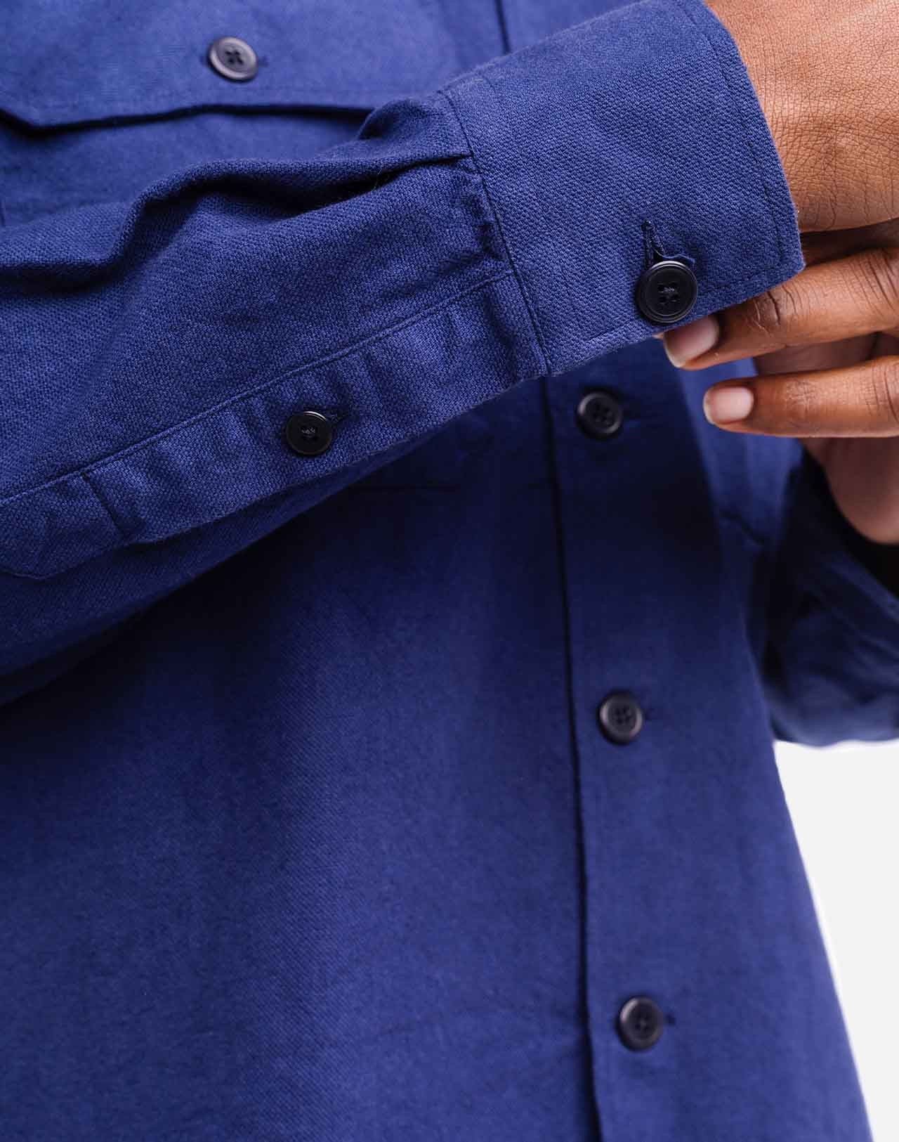 Chemise Decré Skome bleu outremer