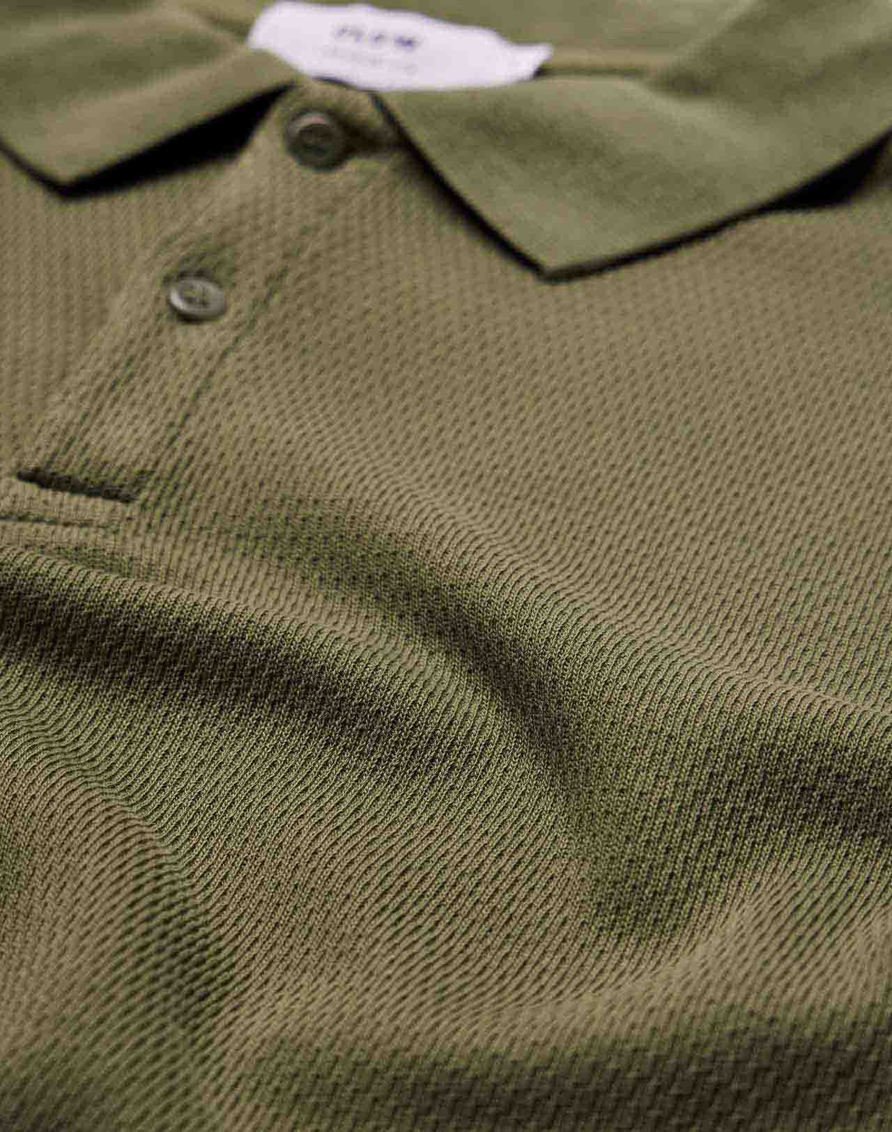 Polo Fez vert olive