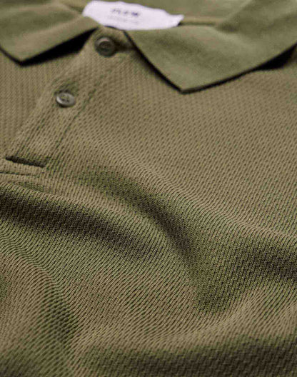 Polo Fez vert olive