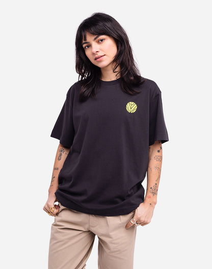 T-shirt ample Ourika noir carbone