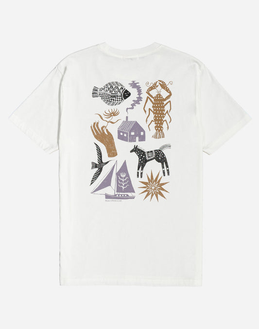 T-shirt Percuil écru