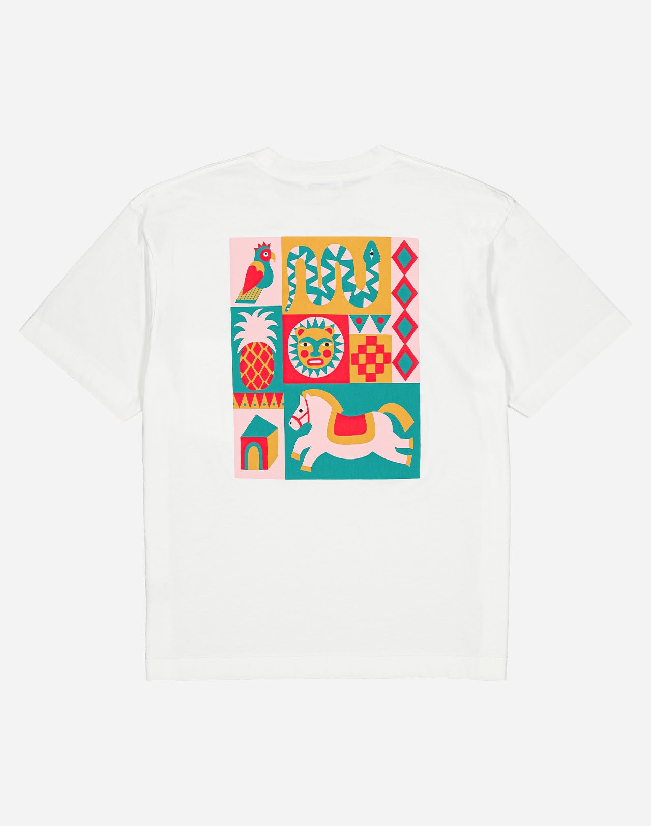 T-shirt ample Quetzal écru