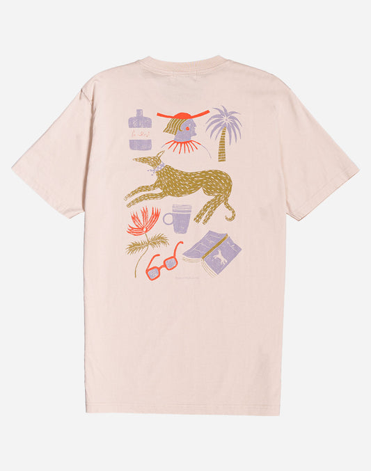T-shirt Sunny Cove crème
