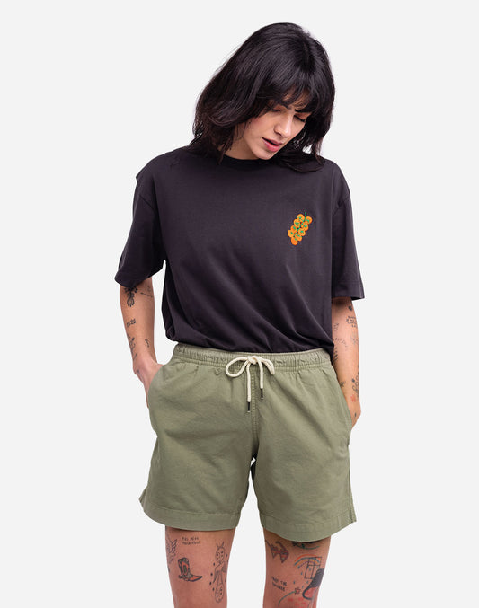 T-shirt ample Tasty Tomatoes noir carbone