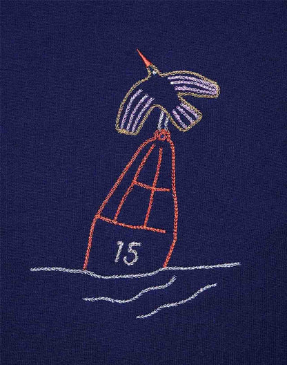Sweat Buoy bleu outremer