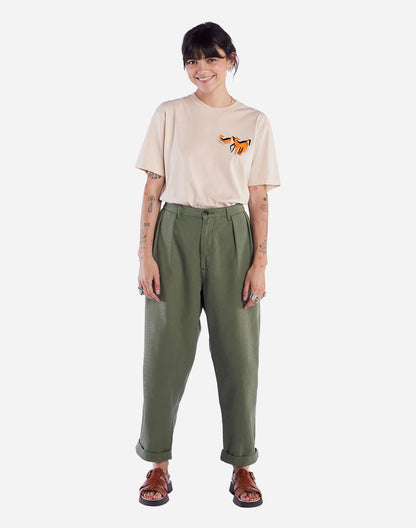 Pantalon Sembo vert olive
