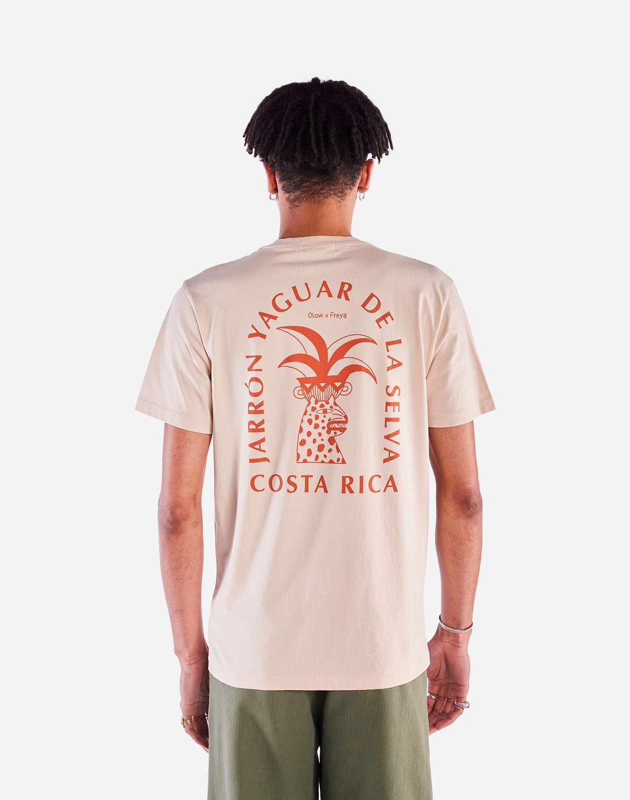 T-shirt Yaguar crème