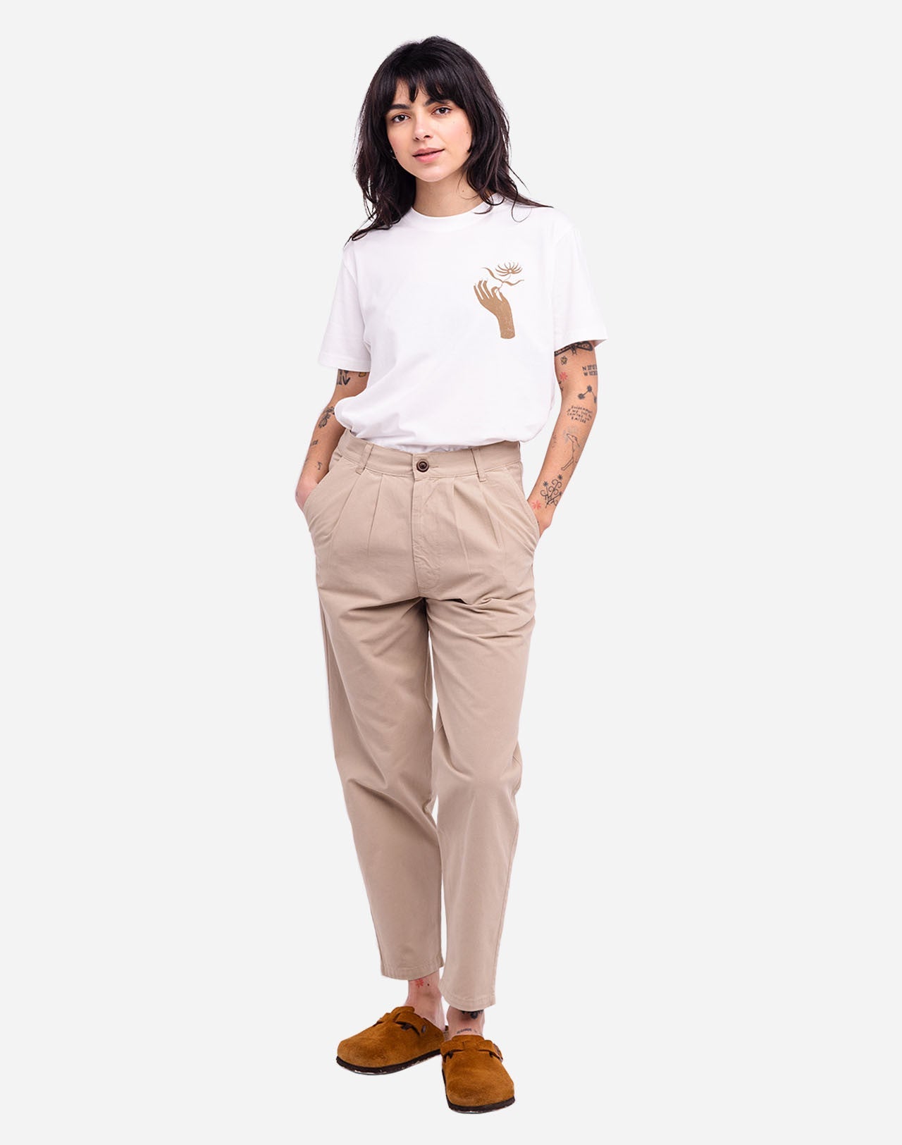 Pantalon Swing beige