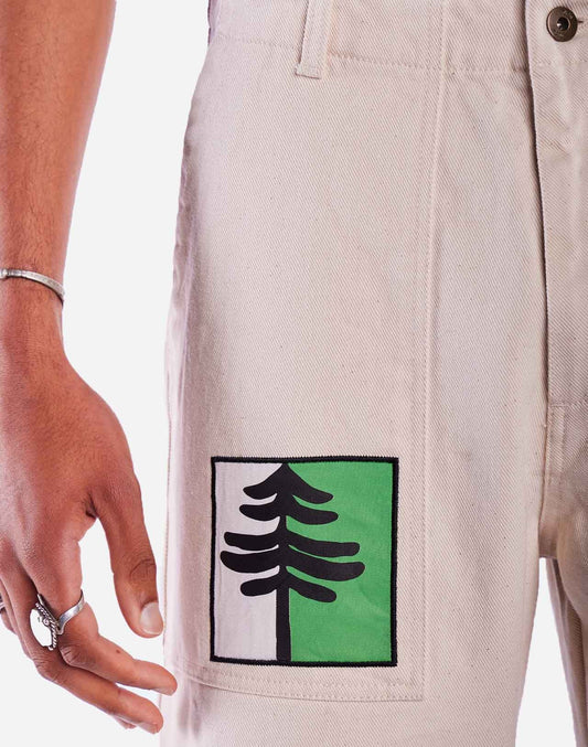 Pantalon Gamal Ona écru naturel