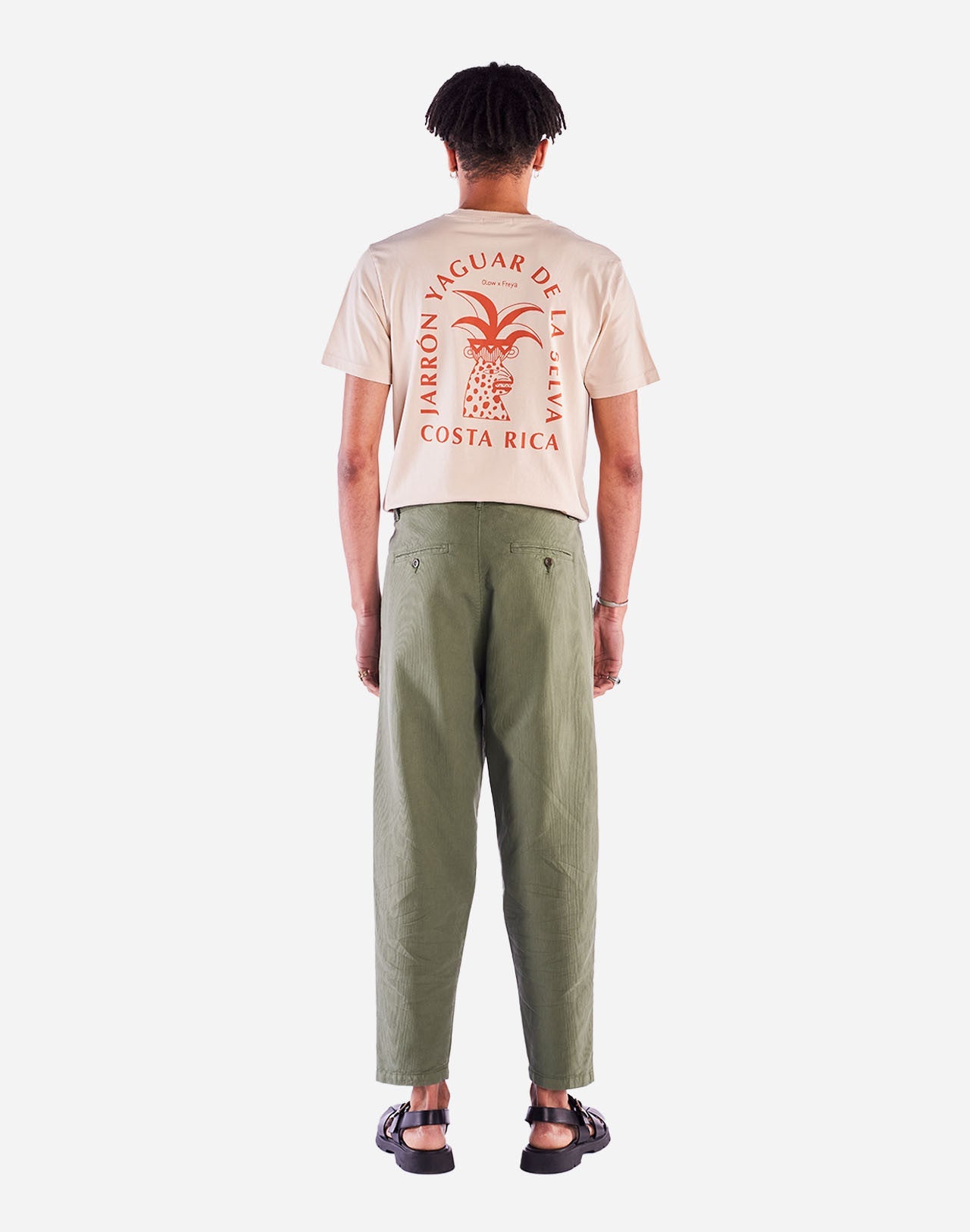 Pantalon Swing vert olive