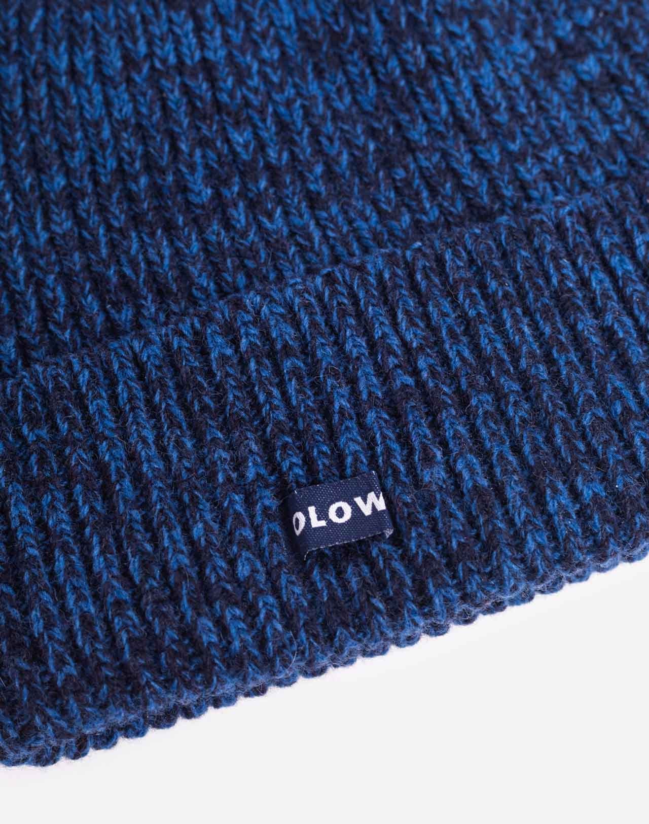 Bonnet Odyssée bleu chiné