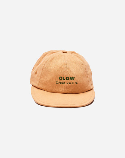 Casquette Creative Life jaune ocre