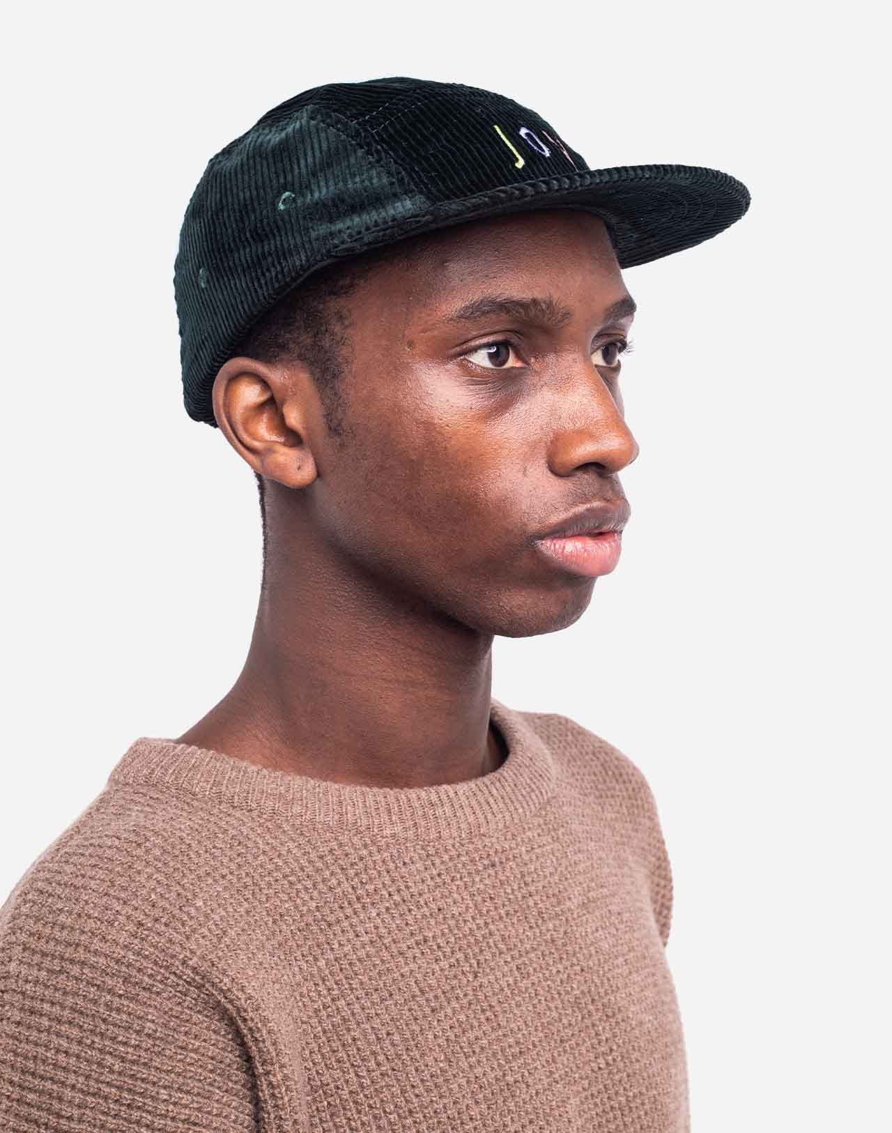 Casquette five panel Joy vert foncé