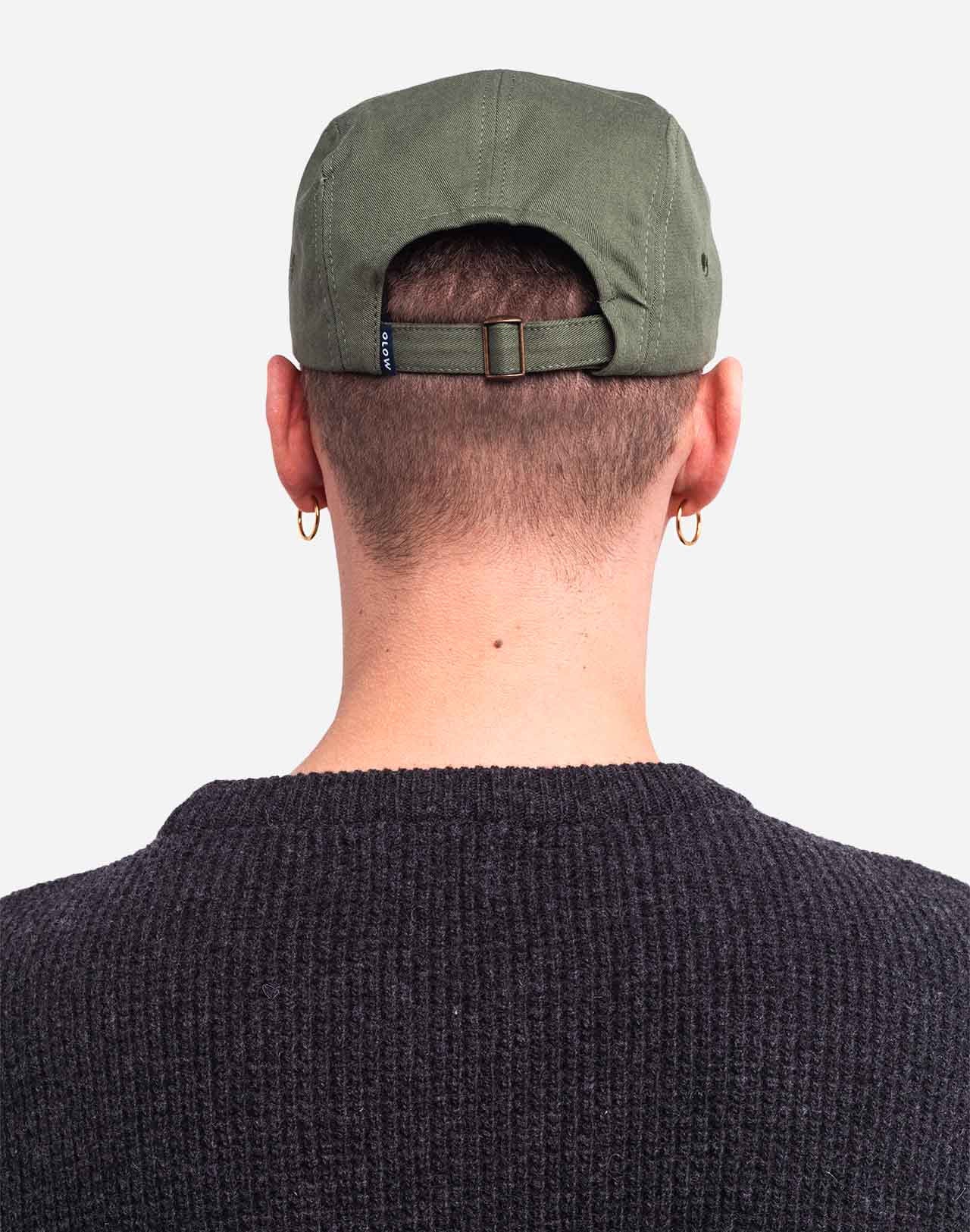 Casquette five panel Pesq kaki