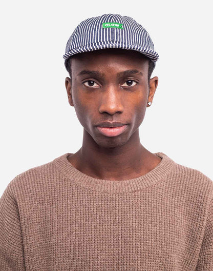 Casquette Flag denim rayé