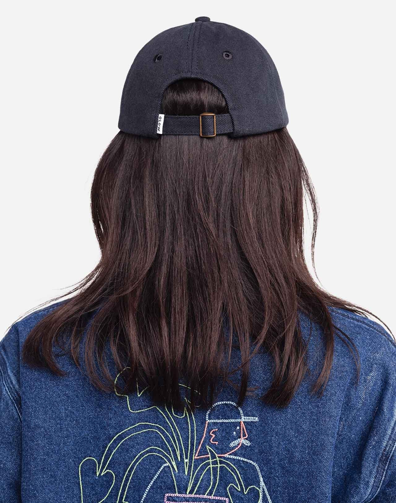 Casquette Six Panel Doggy bleu nuit
