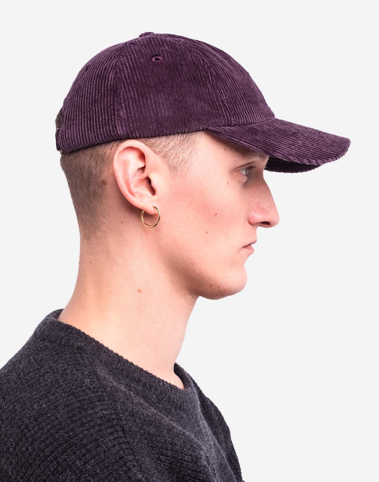 Casquette six panel Stanton prune