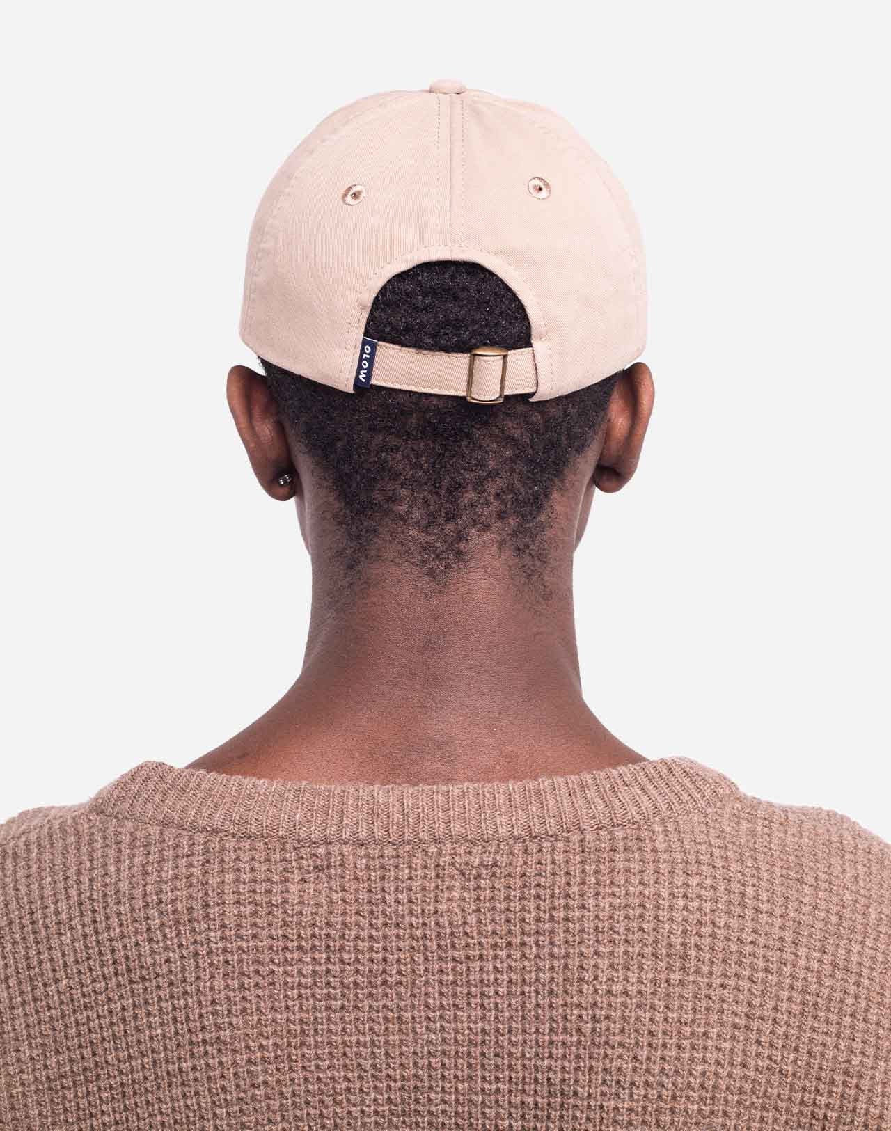 Casquette six panel Tourteau beige