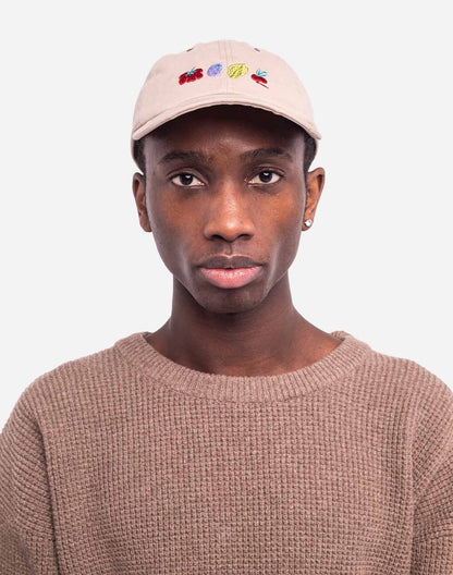 Casquette six panel Vegetables beige
