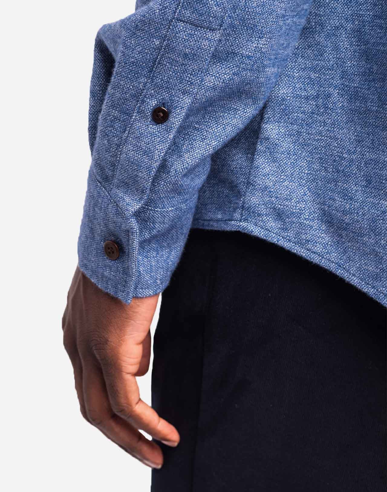Chemise Classico barneville bleu chiné