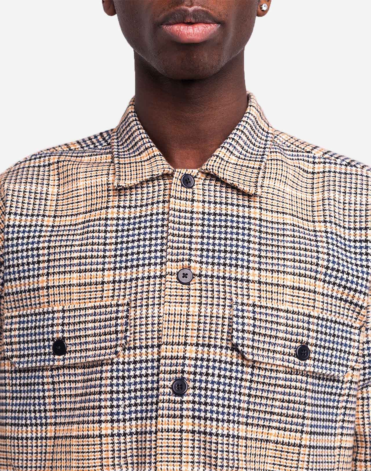 Chemise Décré blake pied-de-poule