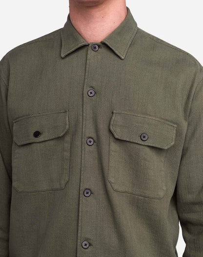 Chemise Décré mido kaki