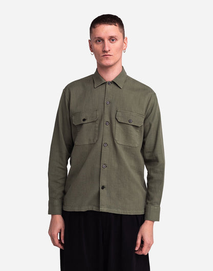 Chemise Décré mido kaki