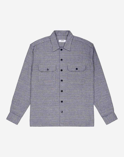 Chemise Décré plémon bleu chiné
