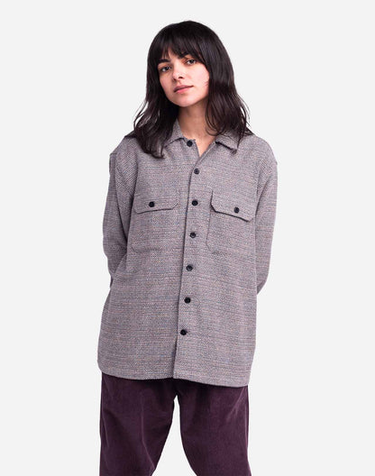 Chemise Décré plémon bleu chiné