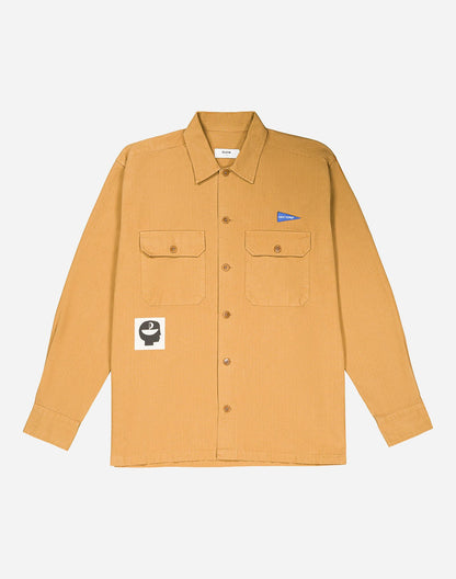 Chemise Décré skye ocre