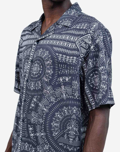 Chemisette Aloha Kendari bleu nuit