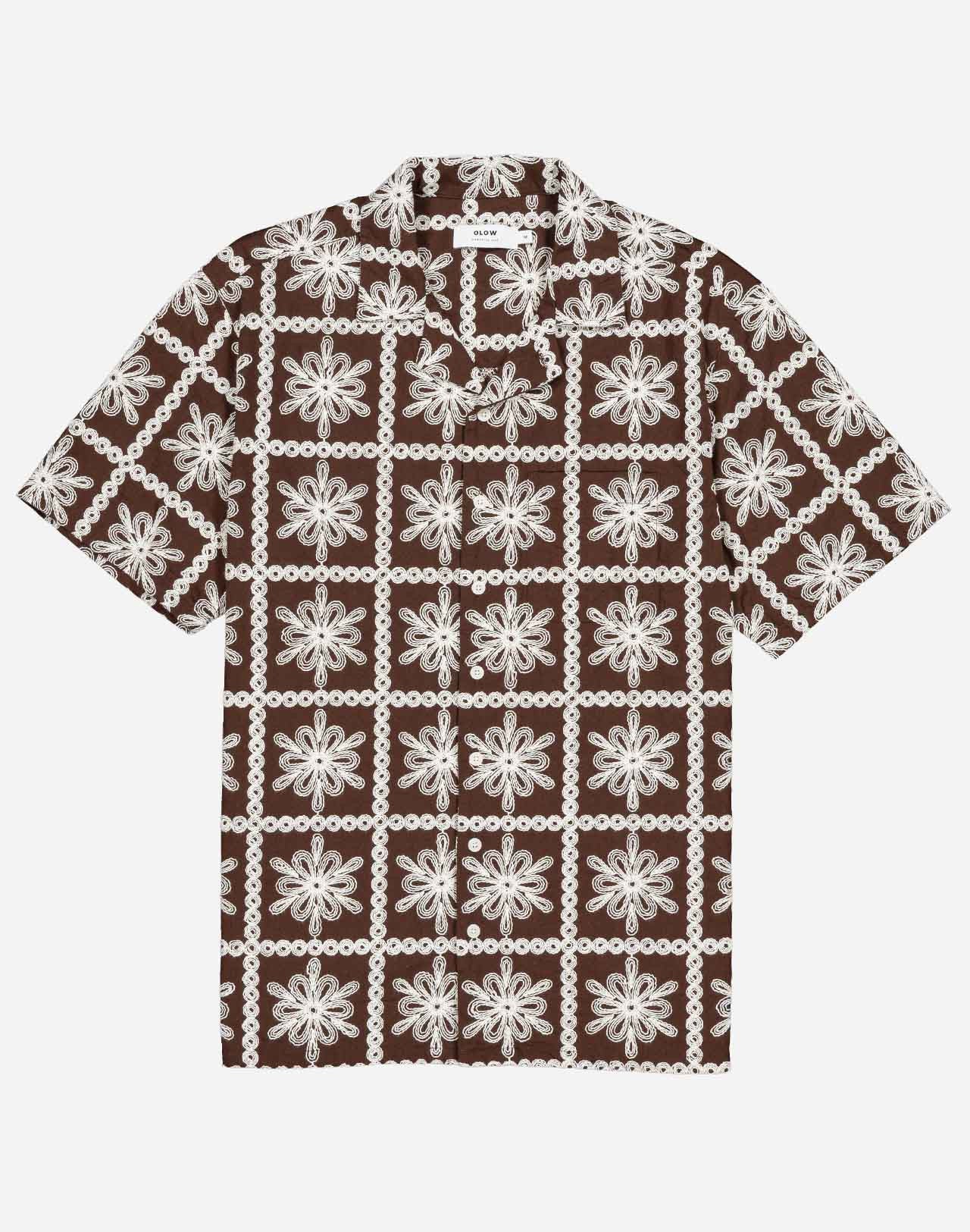 Chemisette Aloha Khaju marron
