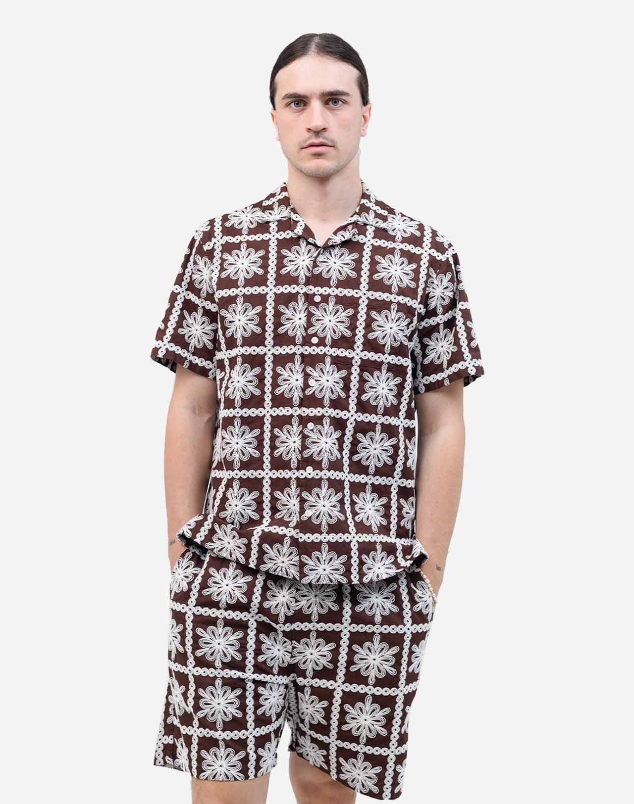 Chemisette Aloha Khaju marron