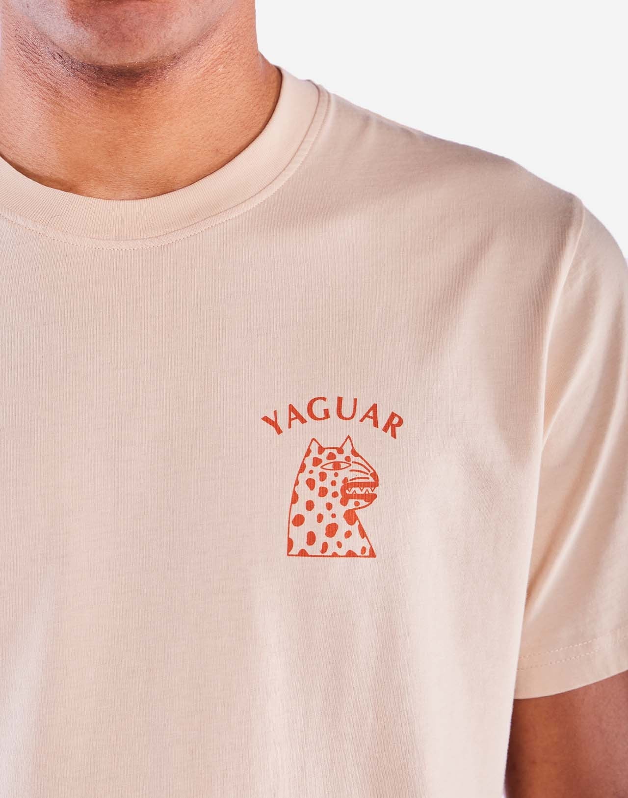 T-shirt Yaguar crème