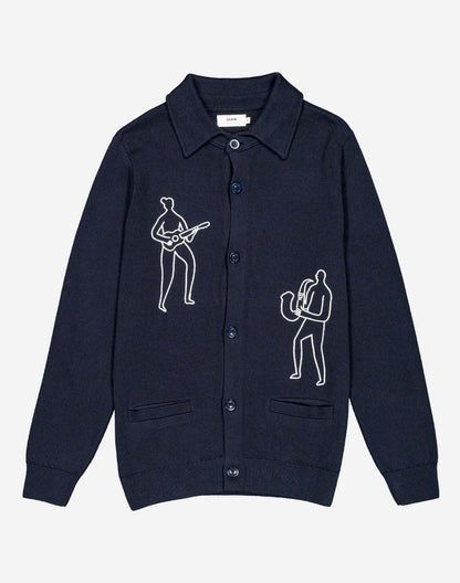 Gilet Jam bleu marine