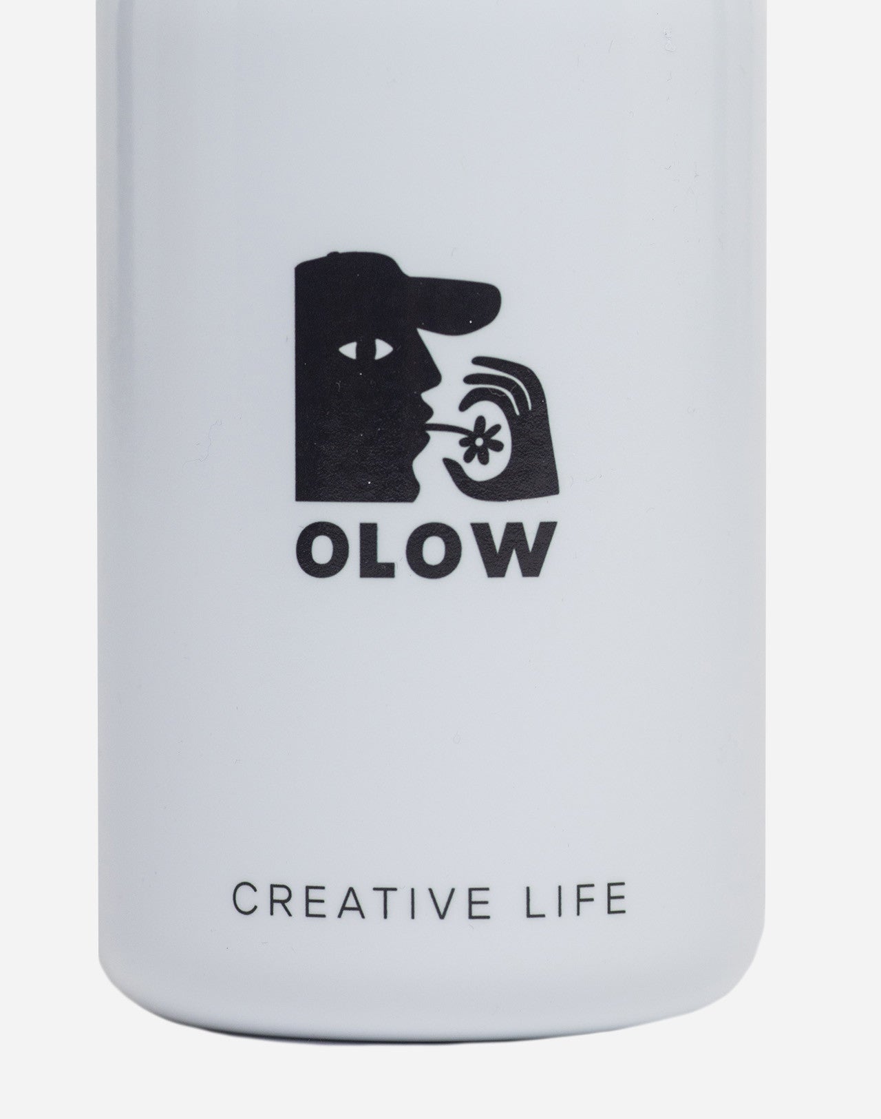 Gourde Glouglou logo blanc