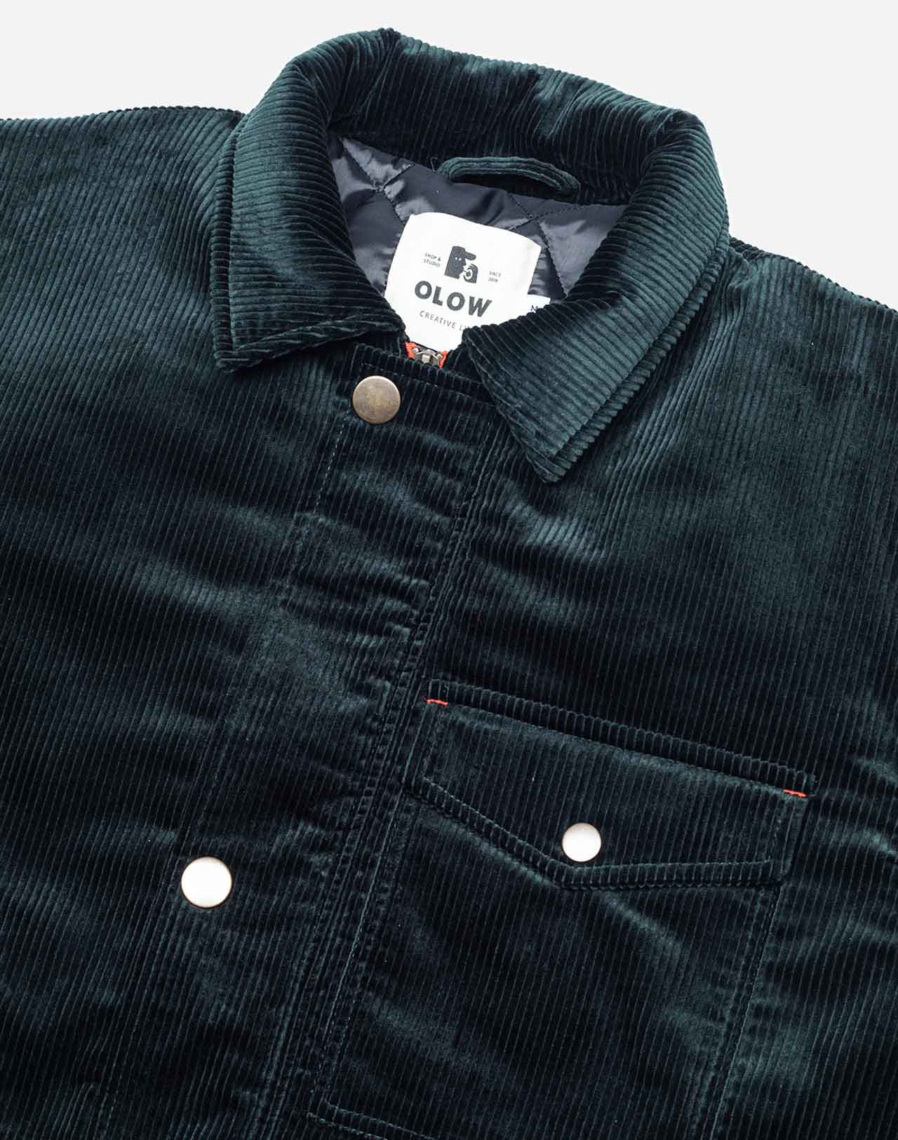 Manteau Fergus vert foncé