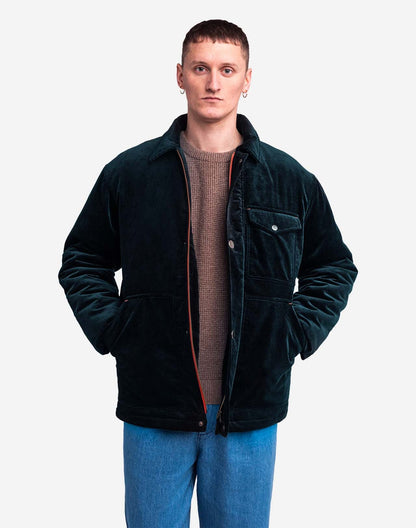 Manteau Fergus vert foncé
