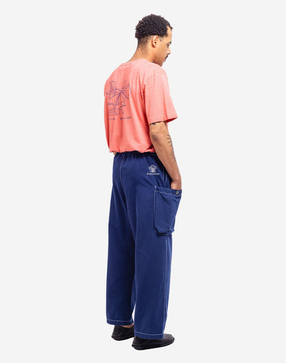 Pantalon Bruce Paint bleu outremer