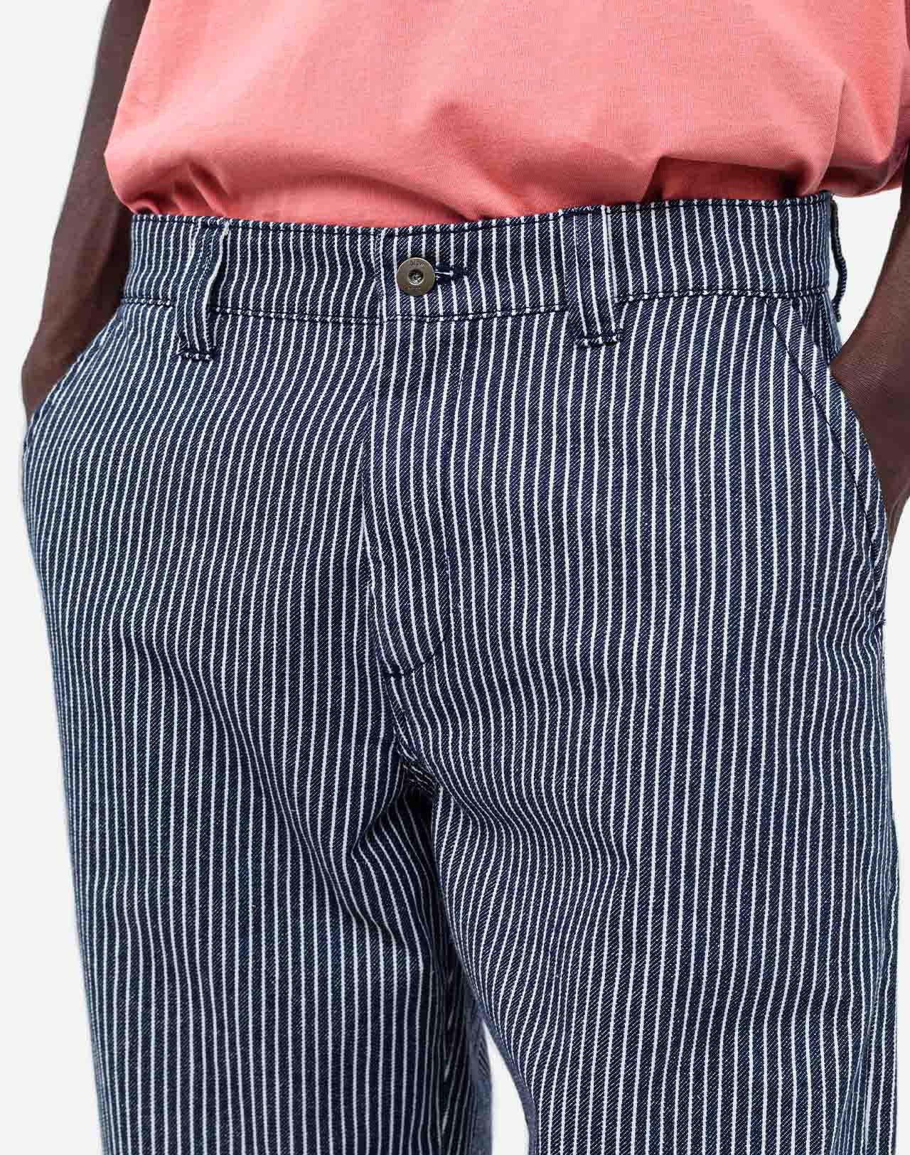 Pantalon Chuck denim rayé SS26