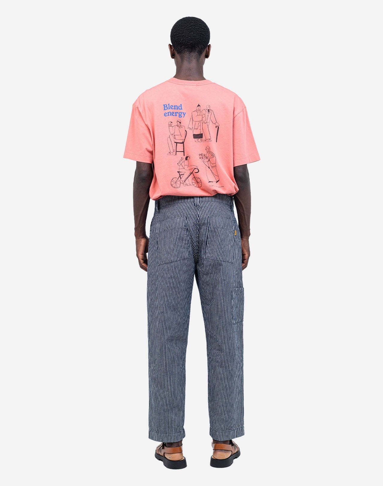Pantalon Chuck denim rayé SS26