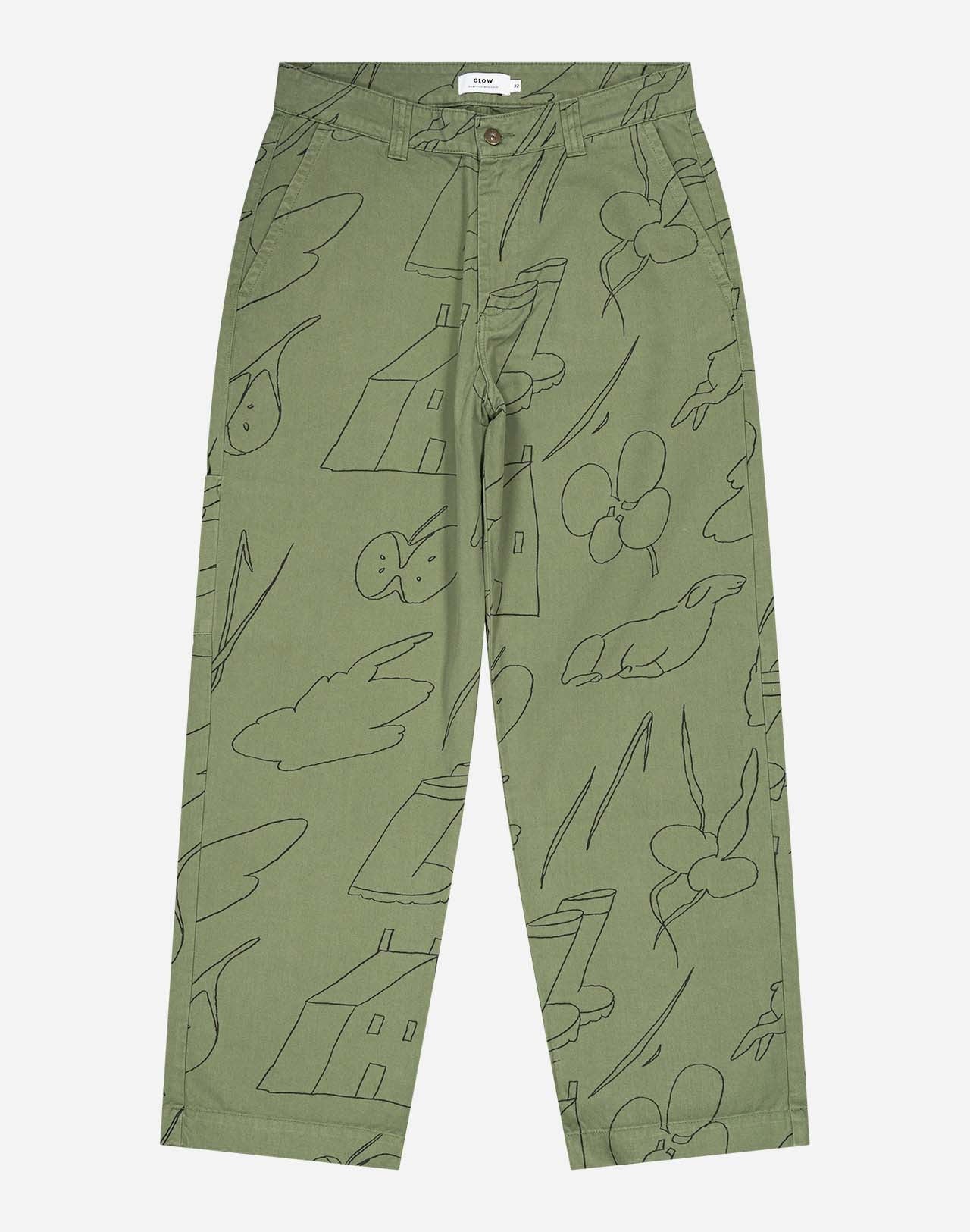 Pantalon Chuck gower kaki