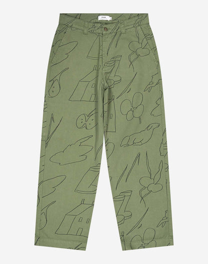 Pantalon Chuck gower kaki