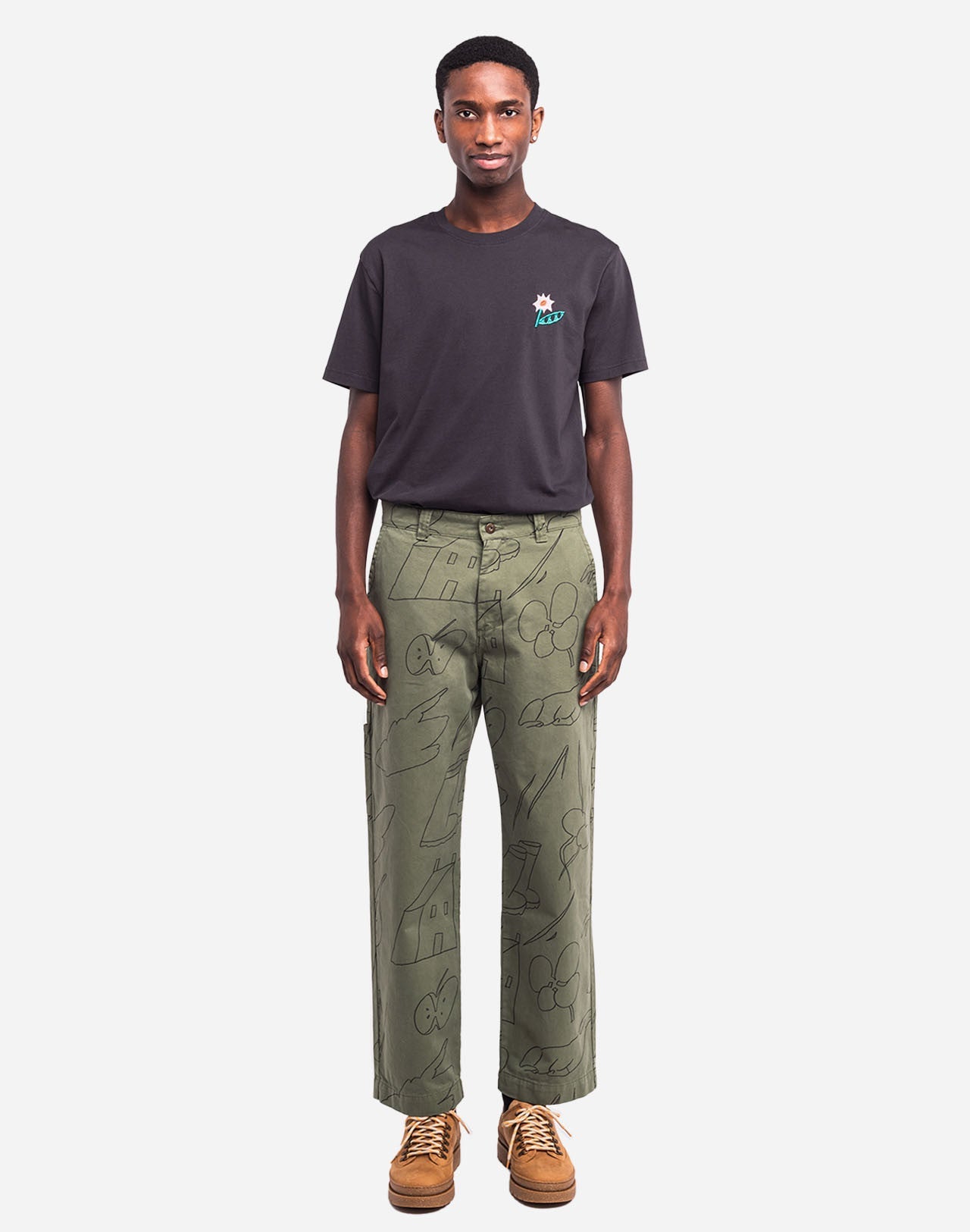 Pantalon Chuck gower kaki