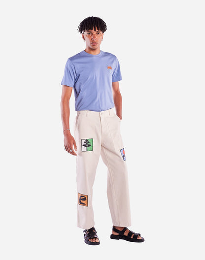 Pantalon Gamal Ona écru naturel