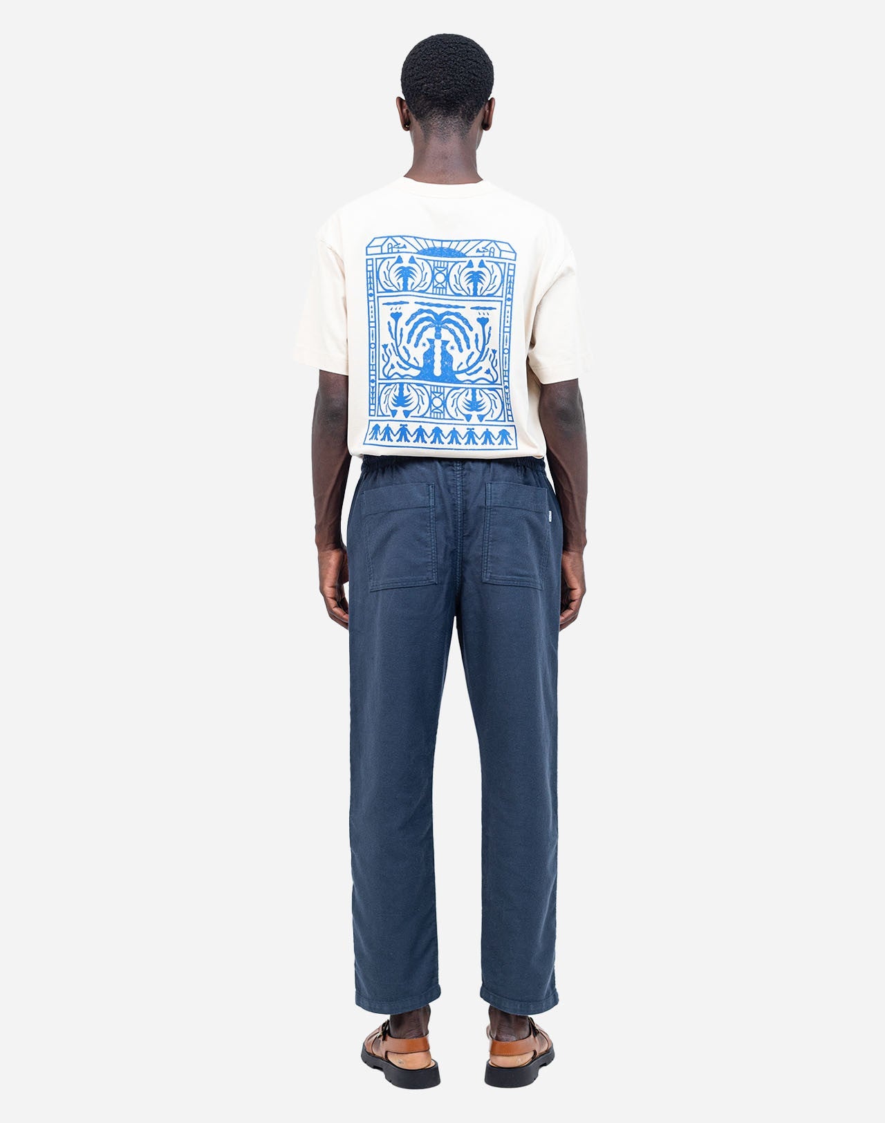 Pantalon Hatha bleu nuit