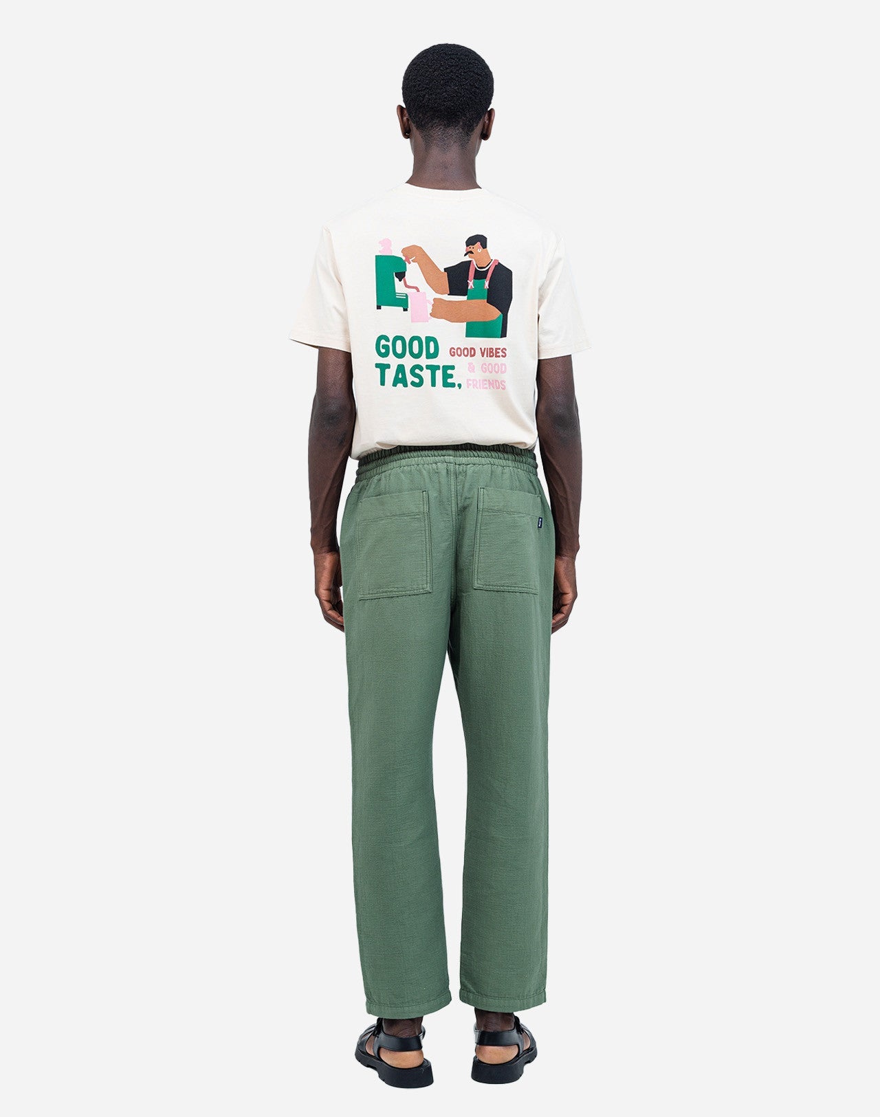 Pantalon Hatha vert olive SS26